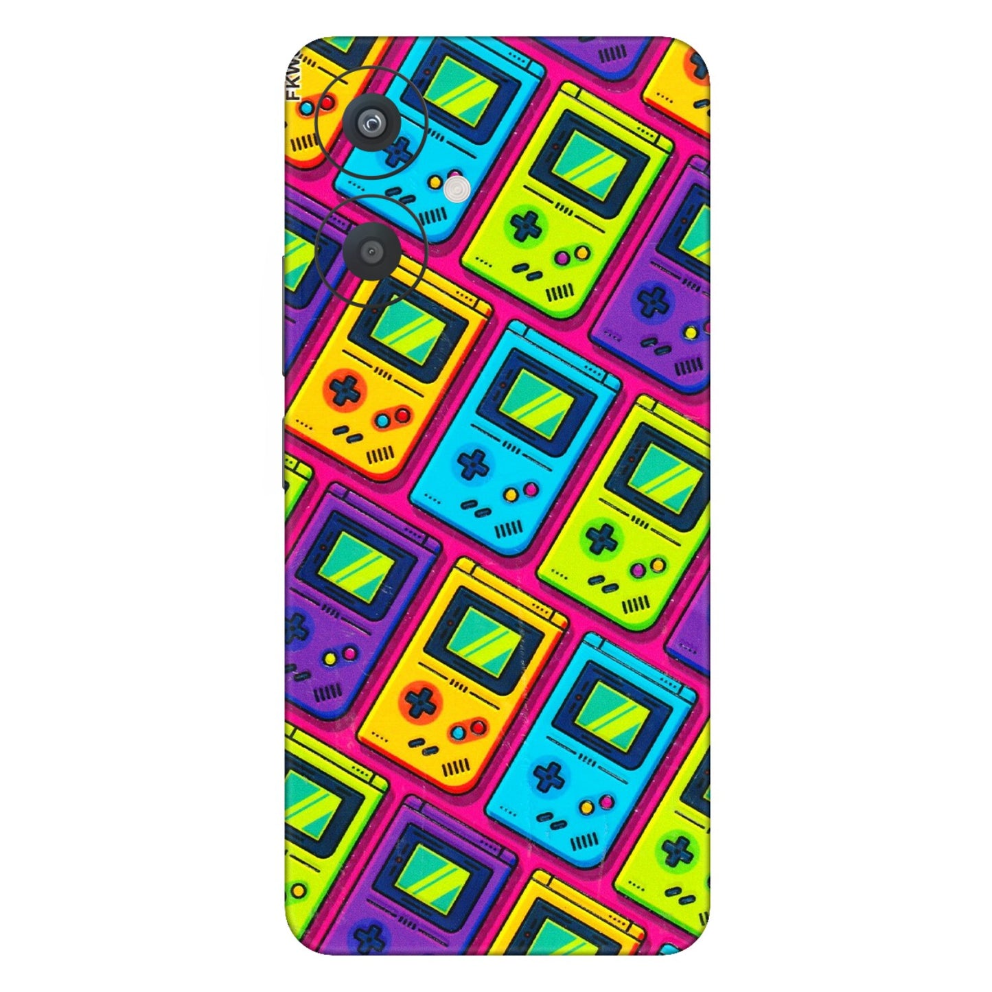 Xiaomi Redmi Phone Skins (All Models) - Gameboy Colourful - 3D Embossed Finish (L-266) Redmi 13C 5G