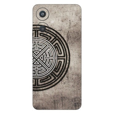 Xiaomi Redmi Phone Skins (All Models) - Mysterious Circular Design - 3D Embossed Finish (L-63) Redmi 13C 5G