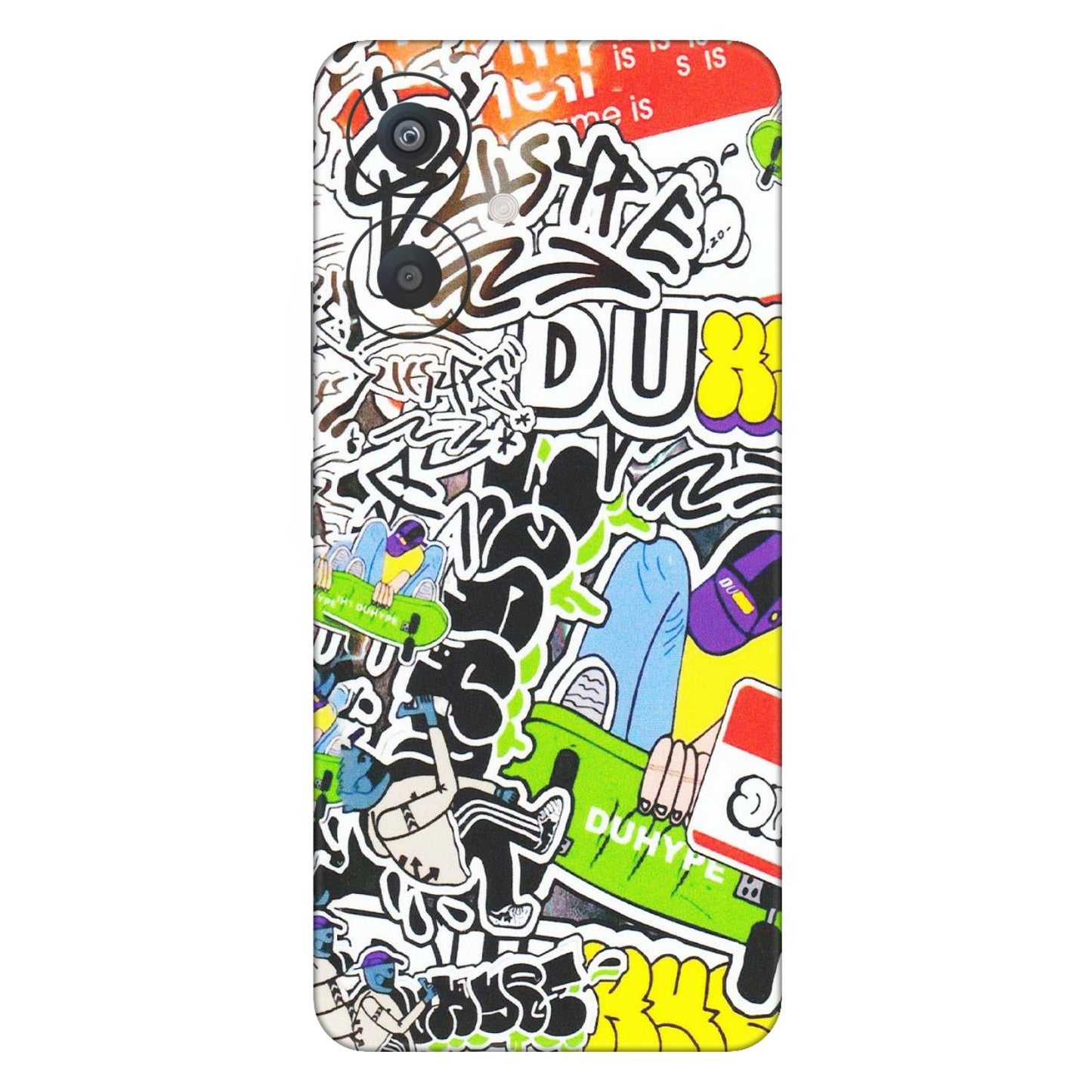 Xiaomi Redmi Phone Skins (All Models) - Dope Graffiti - Matte Finish (M-61) Redmi 13C 5G