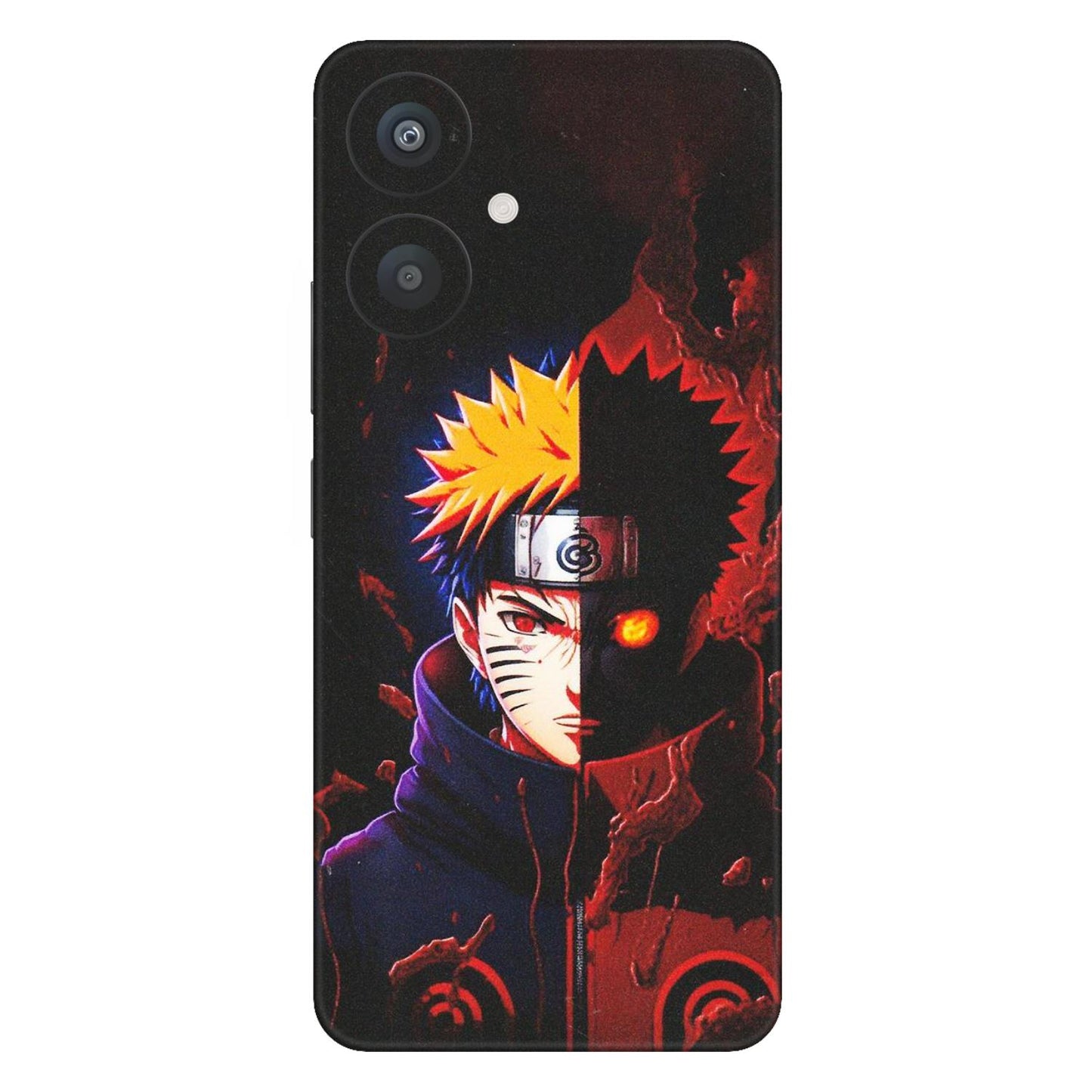 Xiaomi Redmi Phone Skins (All Models) - Naruto X Evil - Matte Finish (M-70) Redmi 13C 5G