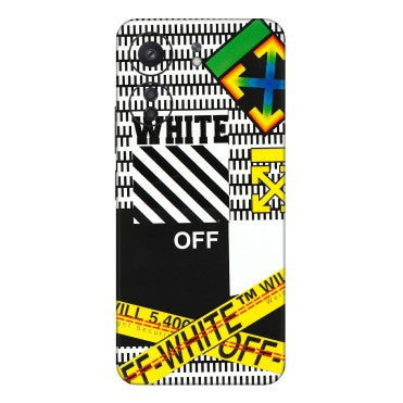 Xiaomi Redmi Phone Skins (All Models) - White Off Abstract - 3D Embossed Finish (L-172) Redmi 13C