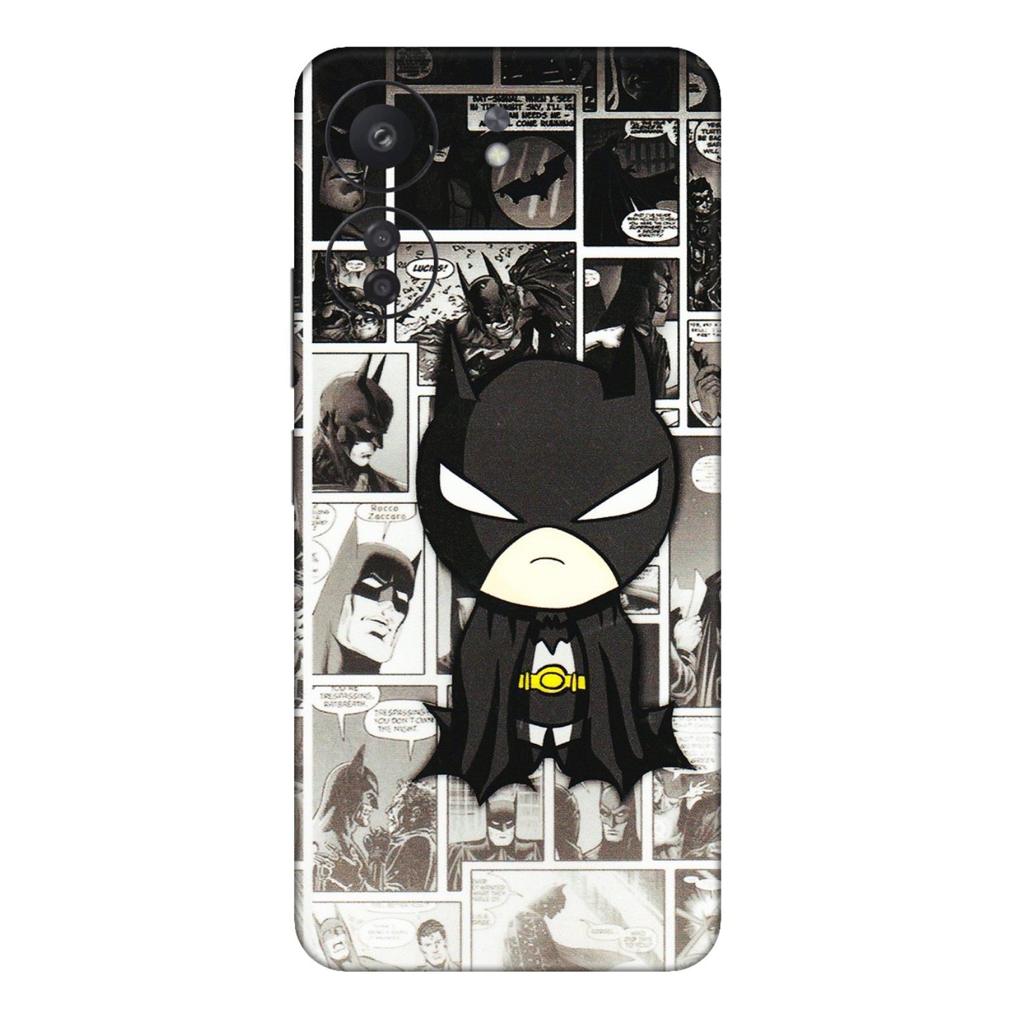 Xiaomi Redmi Phone Skins (All Models) - Toon Batman - 3D Embossed Finish (L-182) Redmi 13C