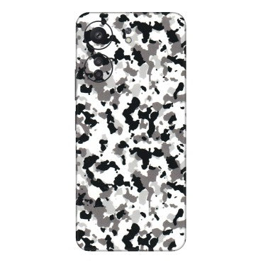 Xiaomi Redmi Phone Skins (All Models) - White Black Camouflage - 3D Embossed Finish (L-18) Redmi 13C