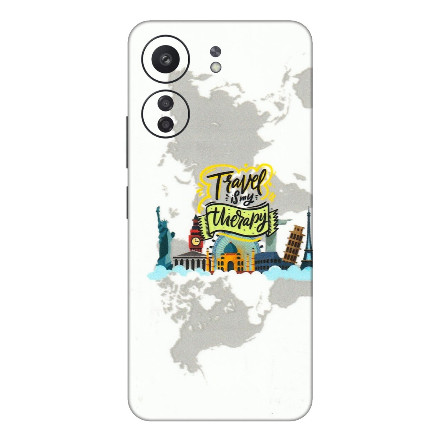 Xiaomi Redmi Phone Skins (All Models) - Travel Therapy - 3D Embossed Finish (L-199) Redmi 13C