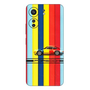 Xiaomi Redmi Phone Skins (All Models) - Multicolour Porche - 3D Embossed Finish (L-39) Redmi 13C