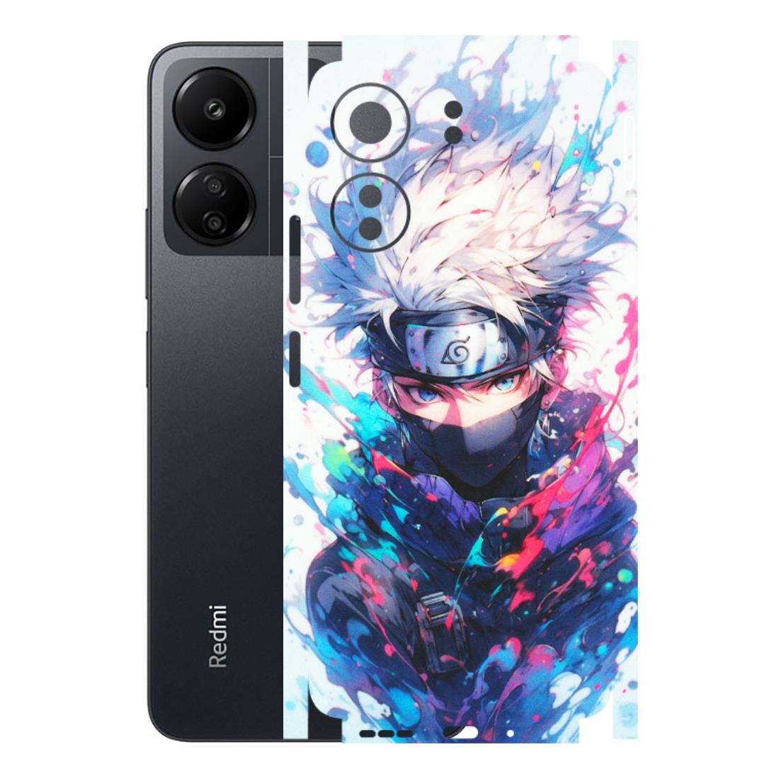 Xiaomi Redmi Phone Skins (All Models) - Naruto Face Mask - Matte Finish (M-03) Redmi 13C