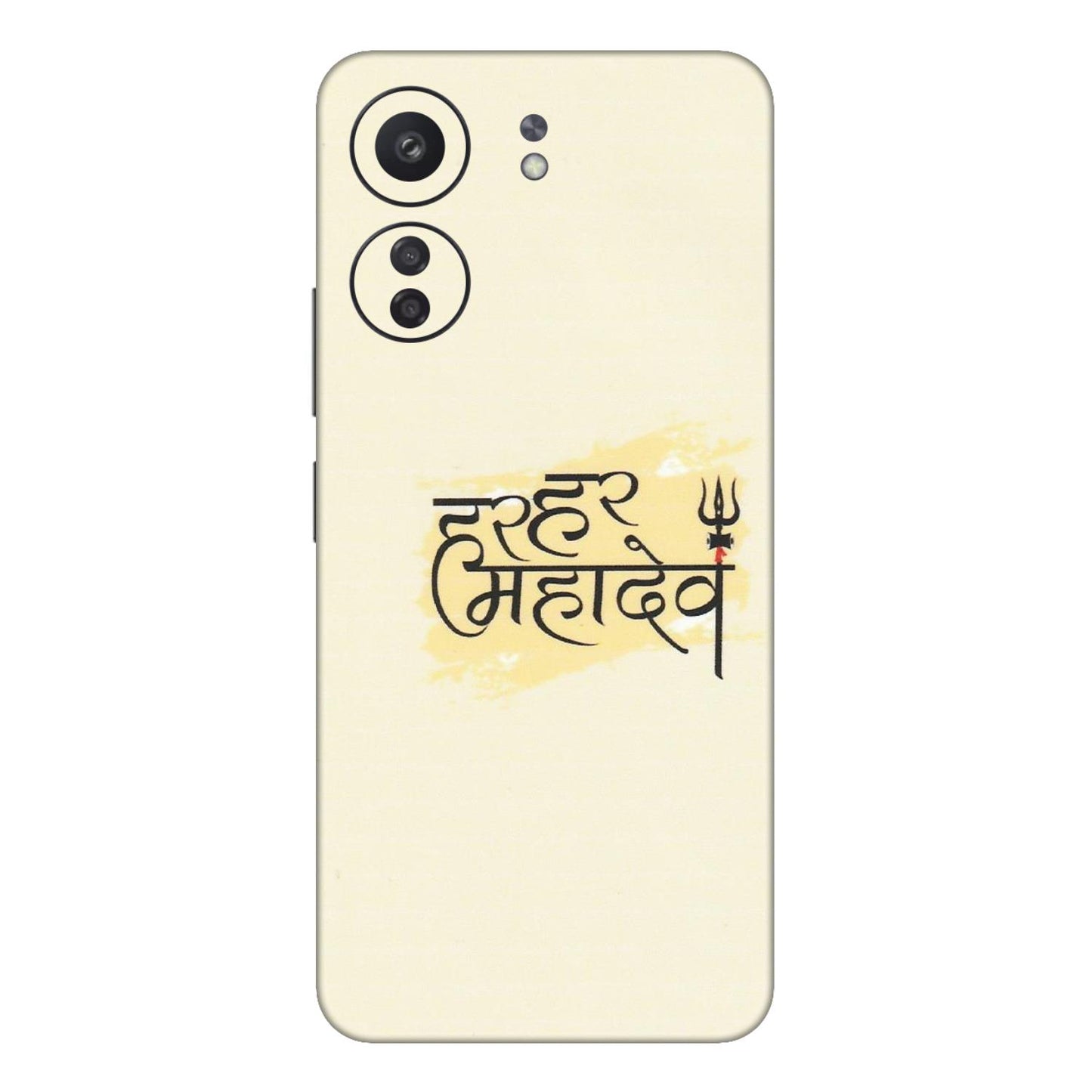 Xiaomi Redmi Phone Skins (All Models) - Har Har Mahadev - Matte Finish (M-10) Redmi 13C