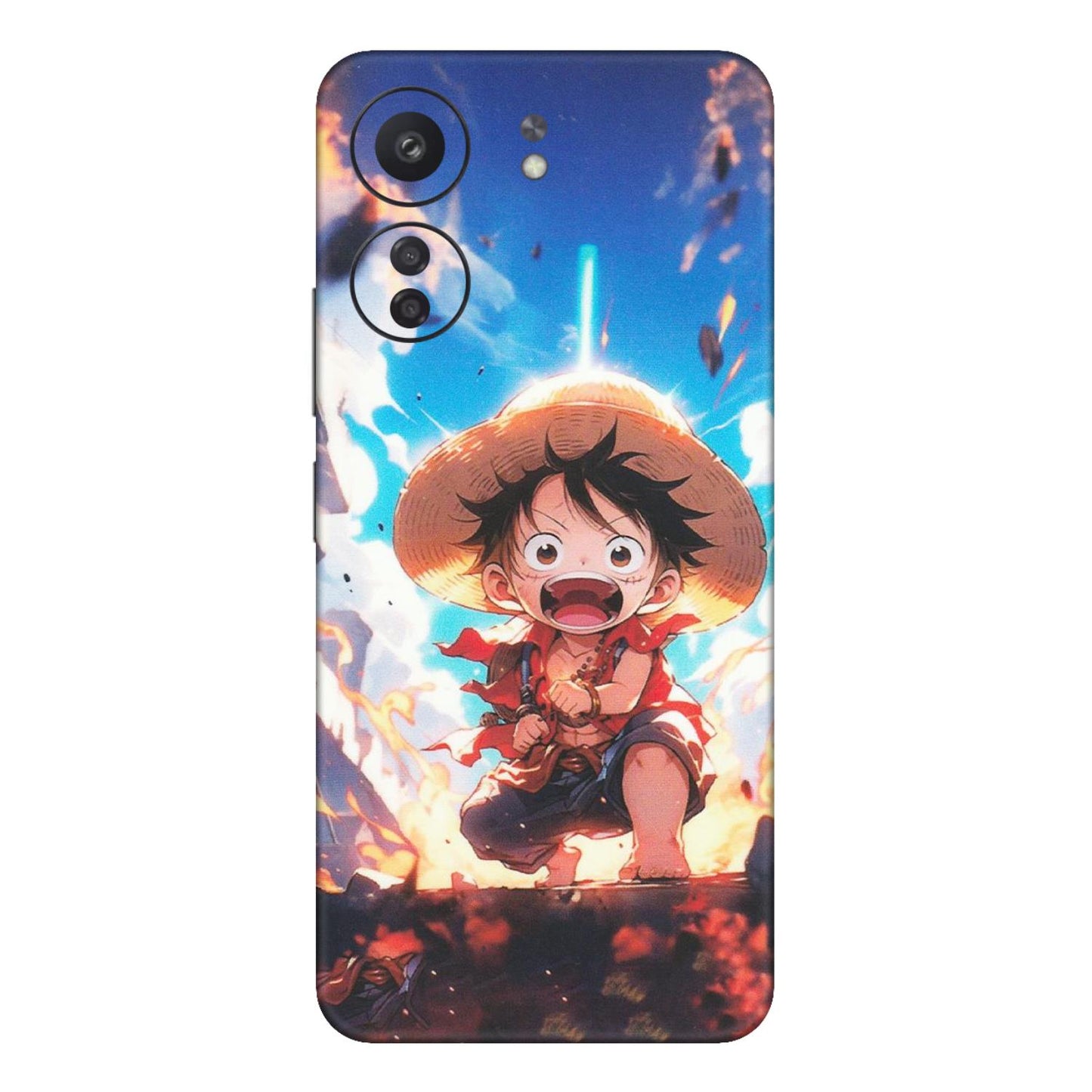 Xiaomi Redmi Phone Skins (All Models) - Toon One Piece Cute Character - Matte Finish (M-35) Redmi 13C