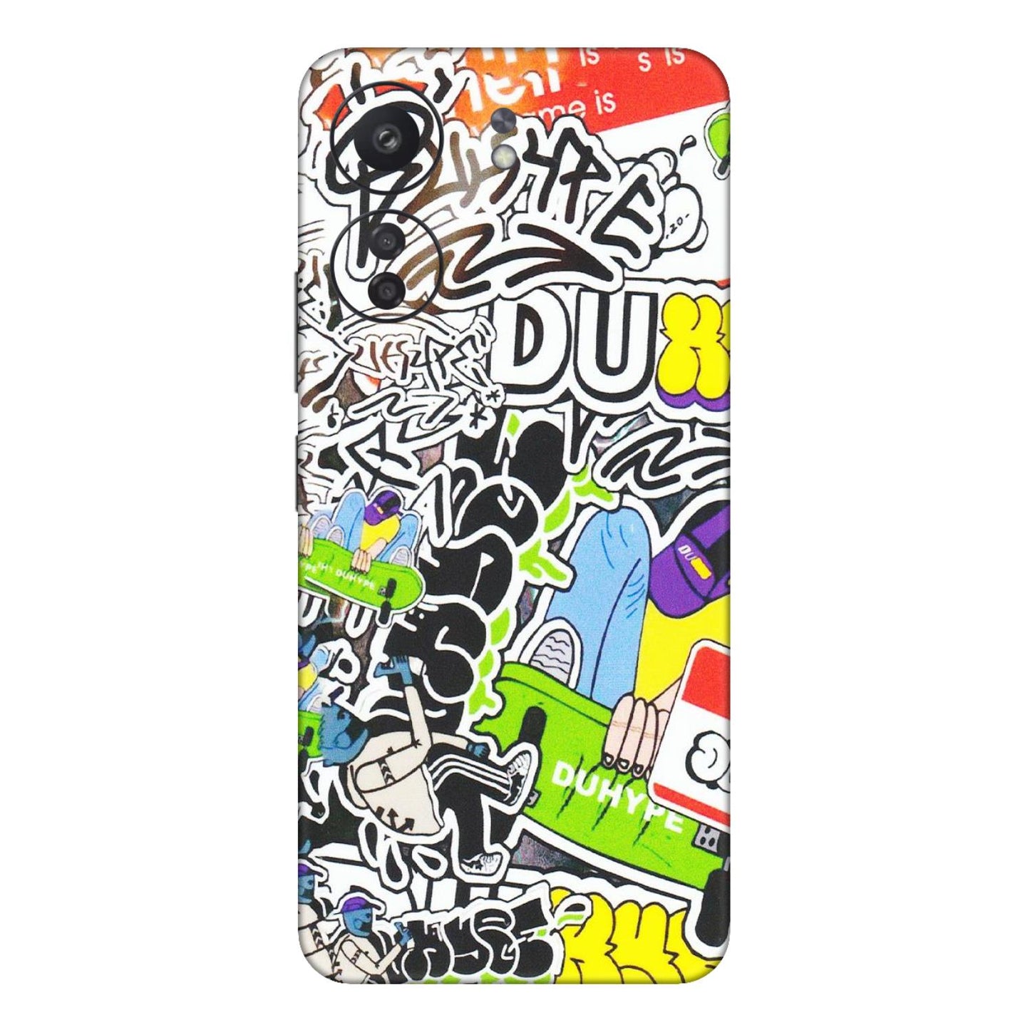Xiaomi Redmi Phone Skins (All Models) - Dope Graffiti - Matte Finish (M-61) Redmi 13C