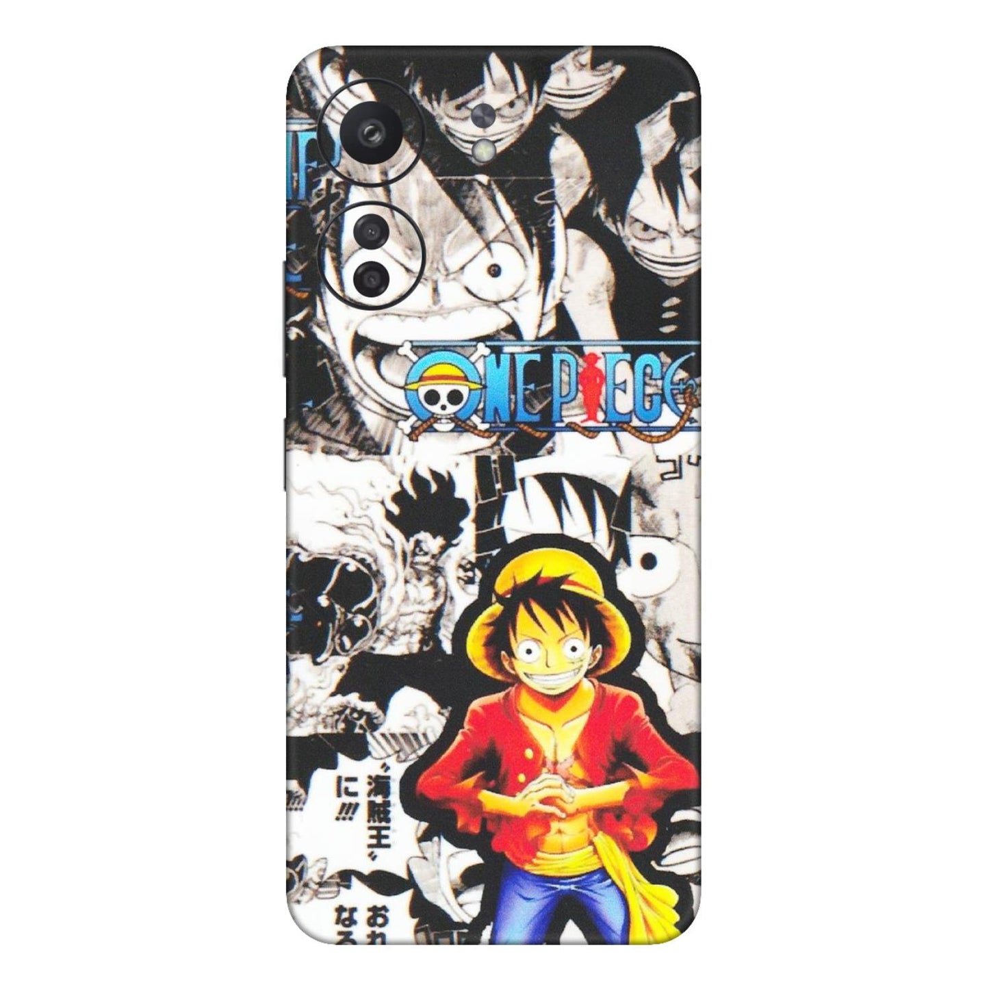 Xiaomi Redmi Phone Skins (All Models) - One Piece B&W - Matte Finish (M-63) Redmi 13C