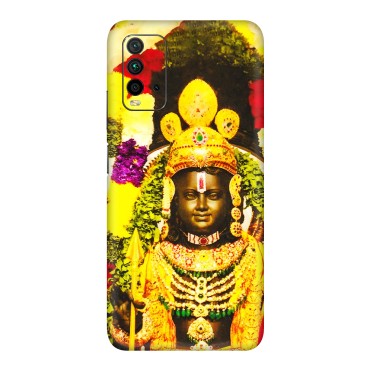 Xiaomi Redmi Phone Skins (All Models) - Ram Lalla Ayodhya - 3D Embossed Finish (L-103) Redmi 9 Power