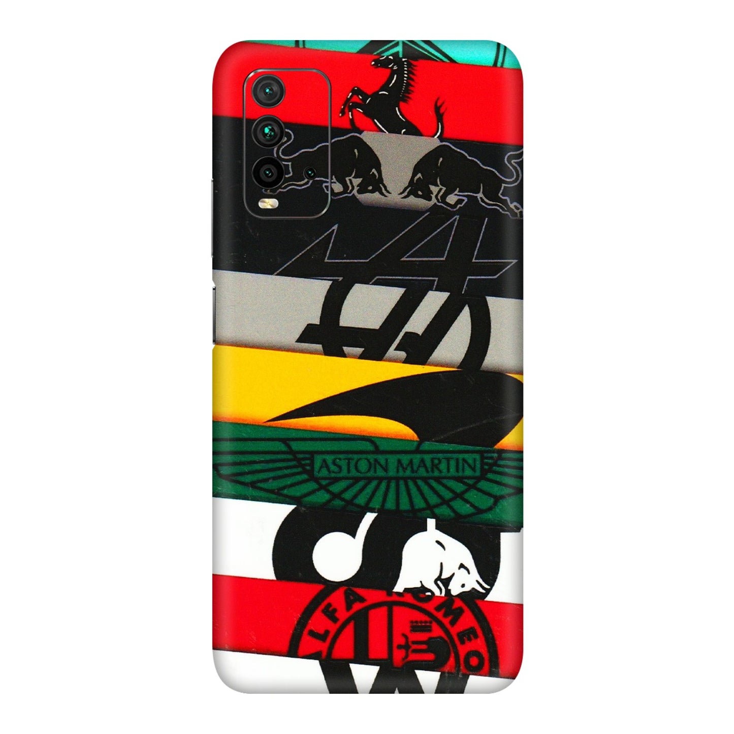 Xiaomi Redmi Phone Skins (All Models) - Multi Designer Brands - 3D Embossed Finish (L-187) Redmi 9 Power