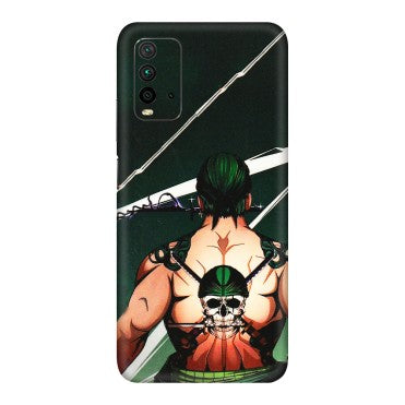 Xiaomi Redmi Phone Skins (All Models) - Zoro Anime - 3D Embossed Finish (L-23) Redmi 9 Power