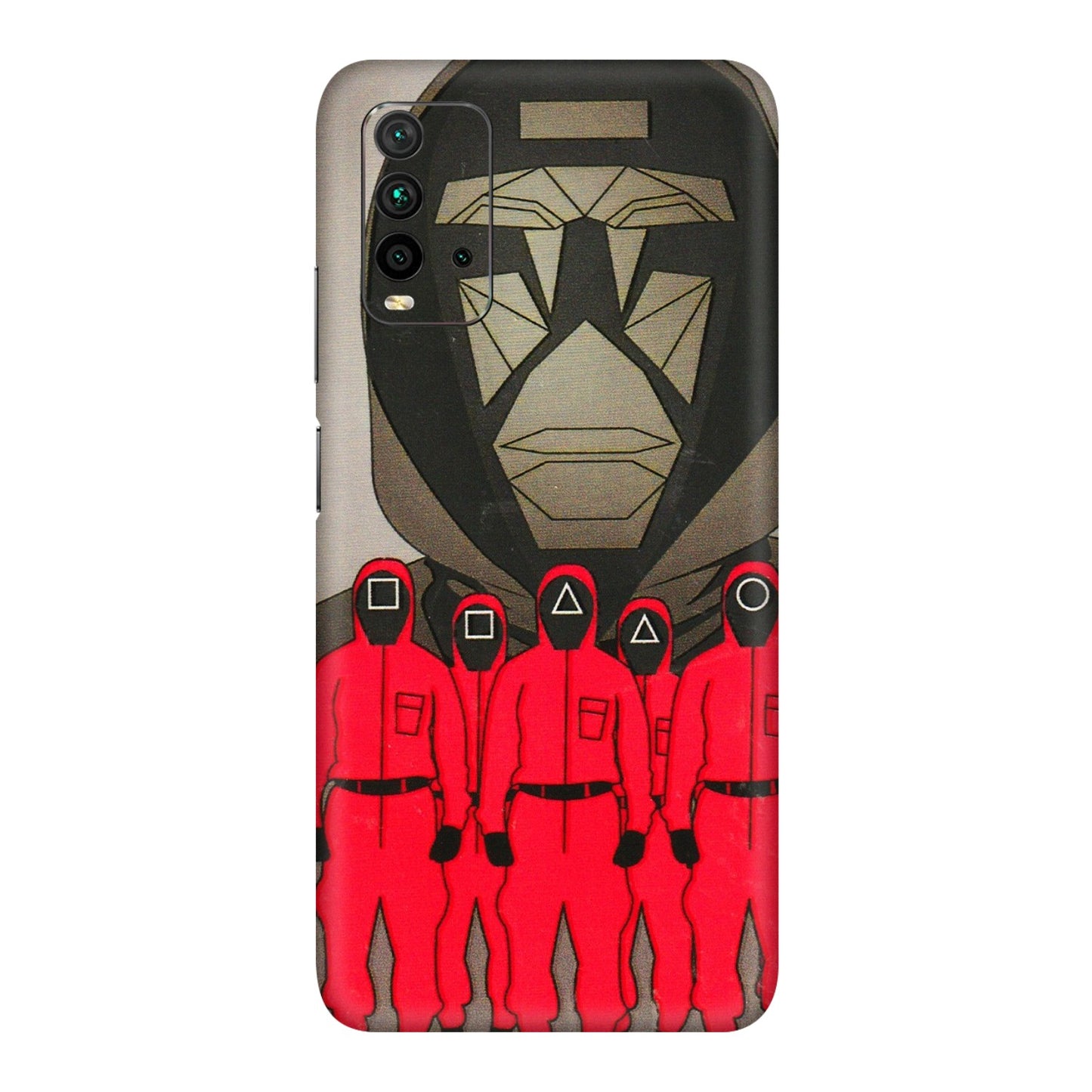 Xiaomi Redmi Phone Skins (All Models) - Squid Game Hero - 3D Embossed Finish (L-245) Redmi 9 Power