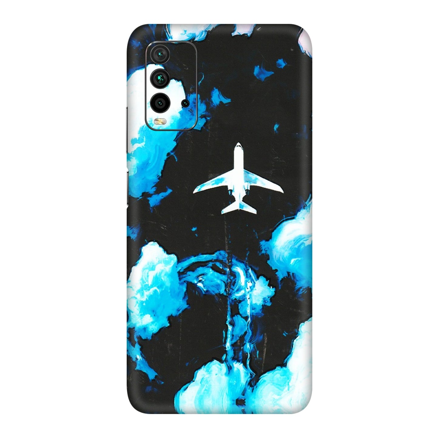 Xiaomi Redmi Phone Skins (All Models) - Travel In Airline - 3D Embossed Finish (L-264) Redmi 9 Power