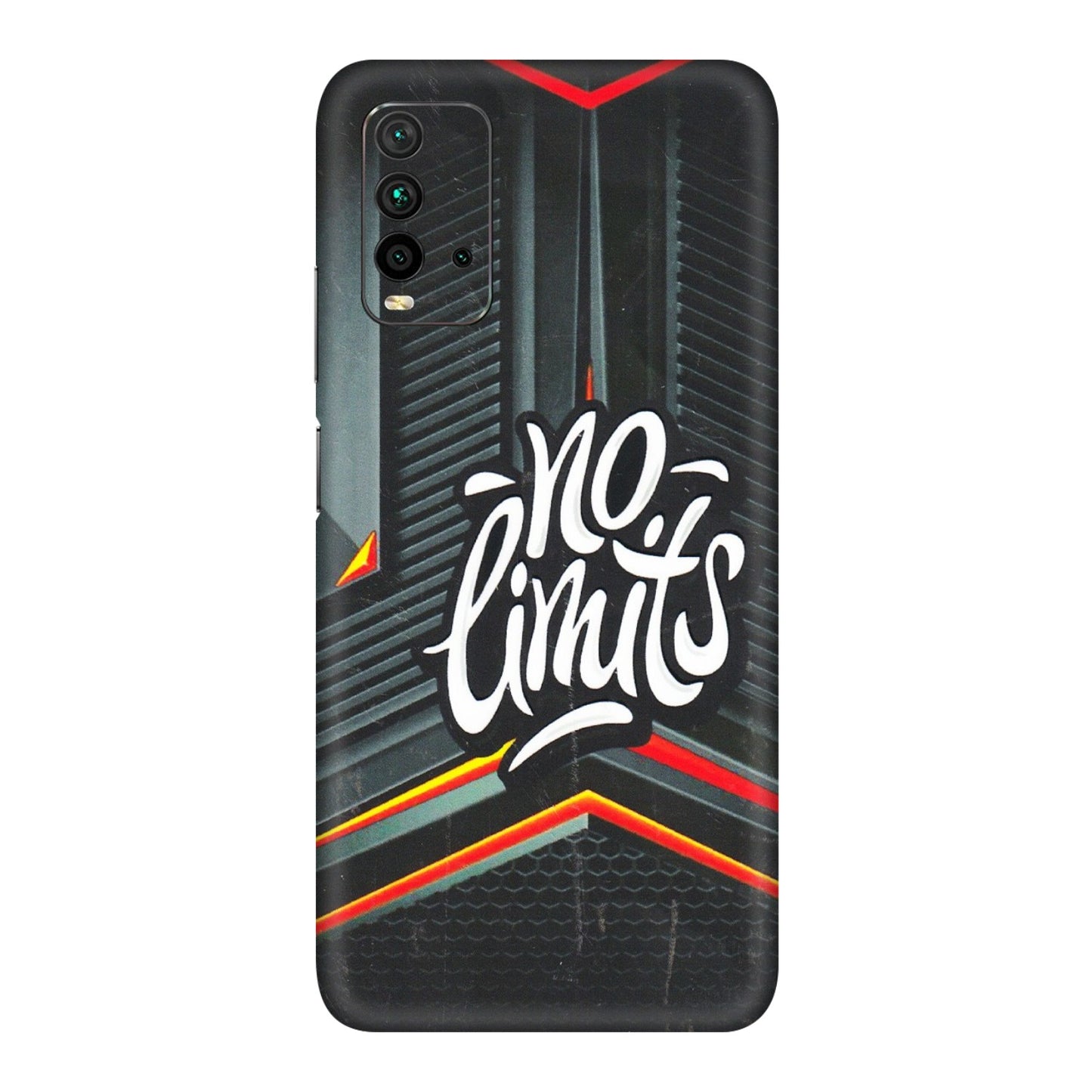 Xiaomi Redmi Phone Skins (All Models) - No Limits - 3D Embossed Finish (L-286) Redmi 9 Power