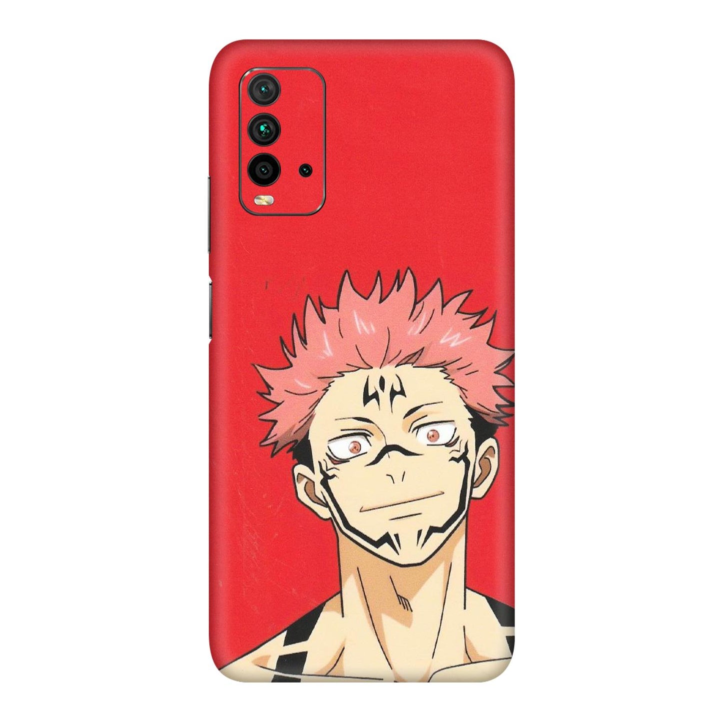 Xiaomi Redmi Phone Skins (All Models) - Ryomen Sukuna Fun Anime - Matte Finish (M-153) Redmi 9 Power