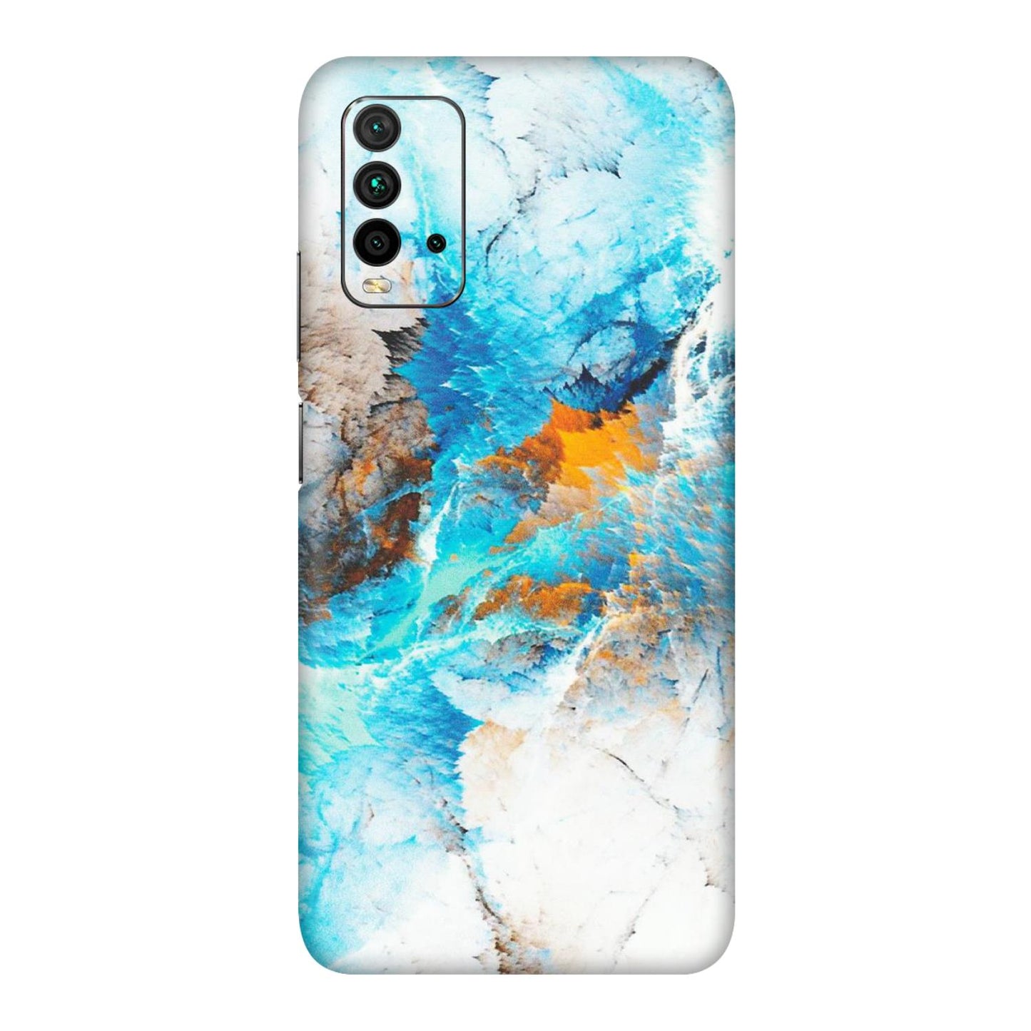 Xiaomi Redmi Phone Skins (All Models) - Blue Waves Abstract - Matte Finish (M-19) Redmi 9 Power