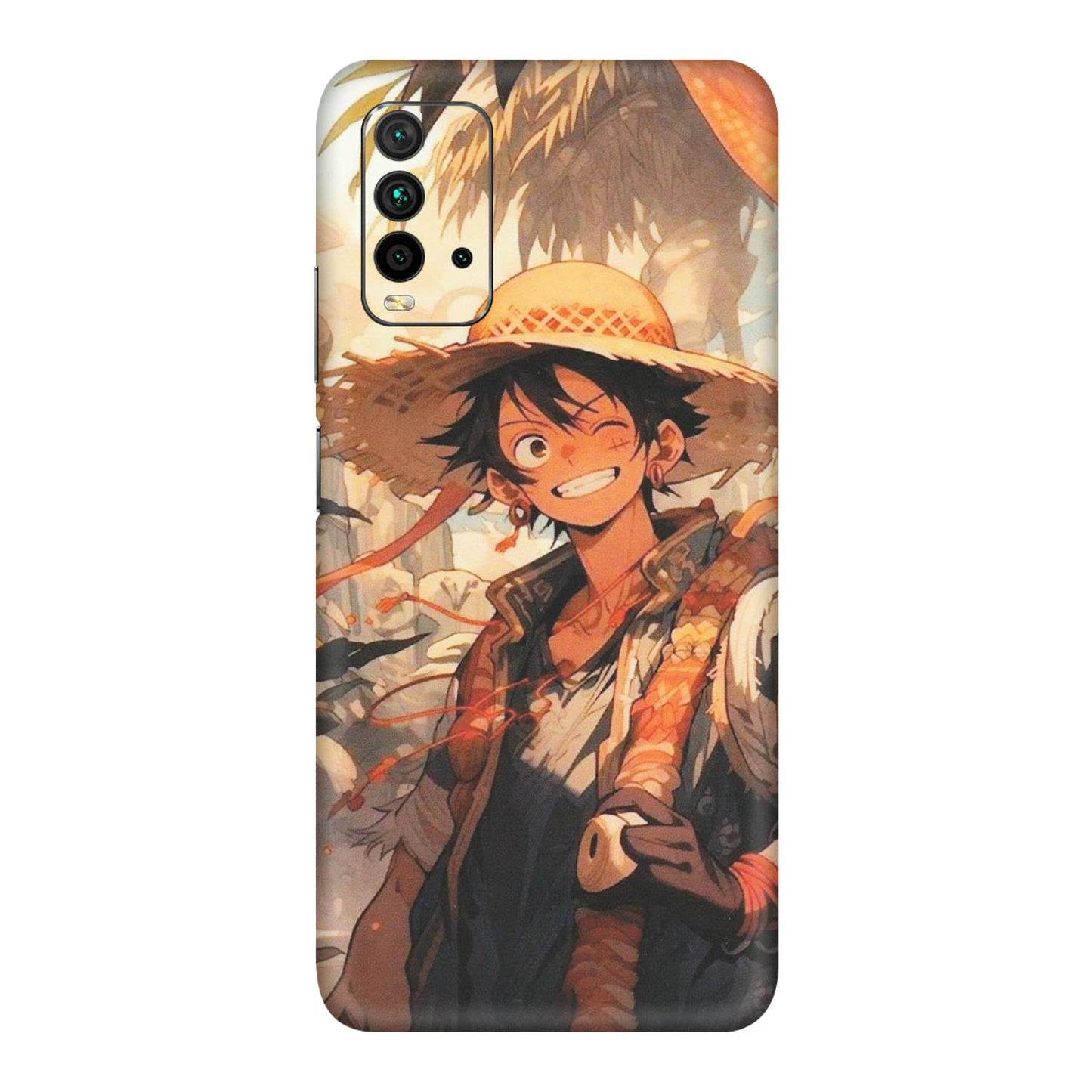 Xiaomi Redmi Phone Skins (All Models) - Anime Character Smile - Matte Finish (M-33) Redmi 9 Power