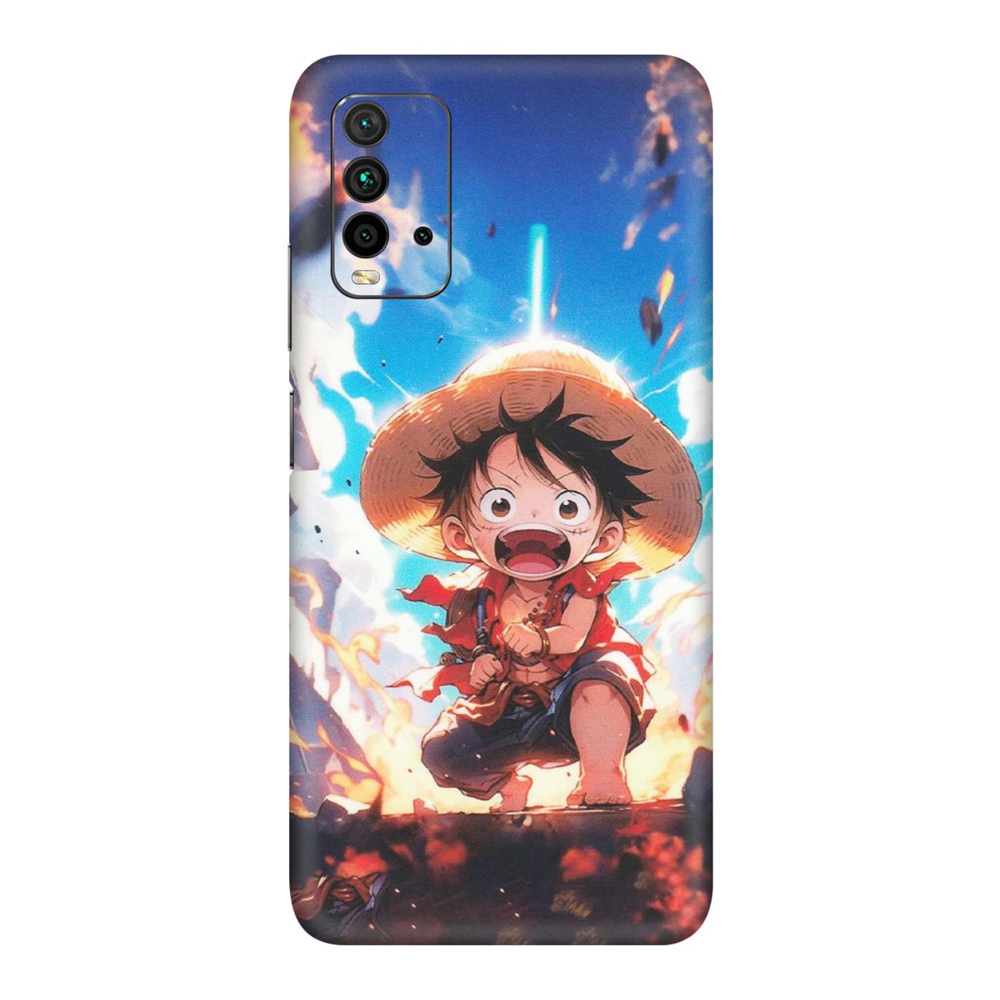 Xiaomi Redmi Phone Skins (All Models) - Toon One Piece Cute Character - Matte Finish (M-35) Redmi 9 Power