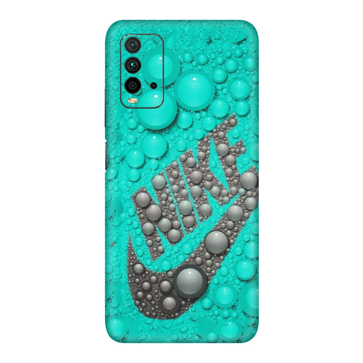 Xiaomi Redmi Phone Skins (All Models) - Shoe Brand Bubbles - Matte Finish (M-42) Redmi 9 Power