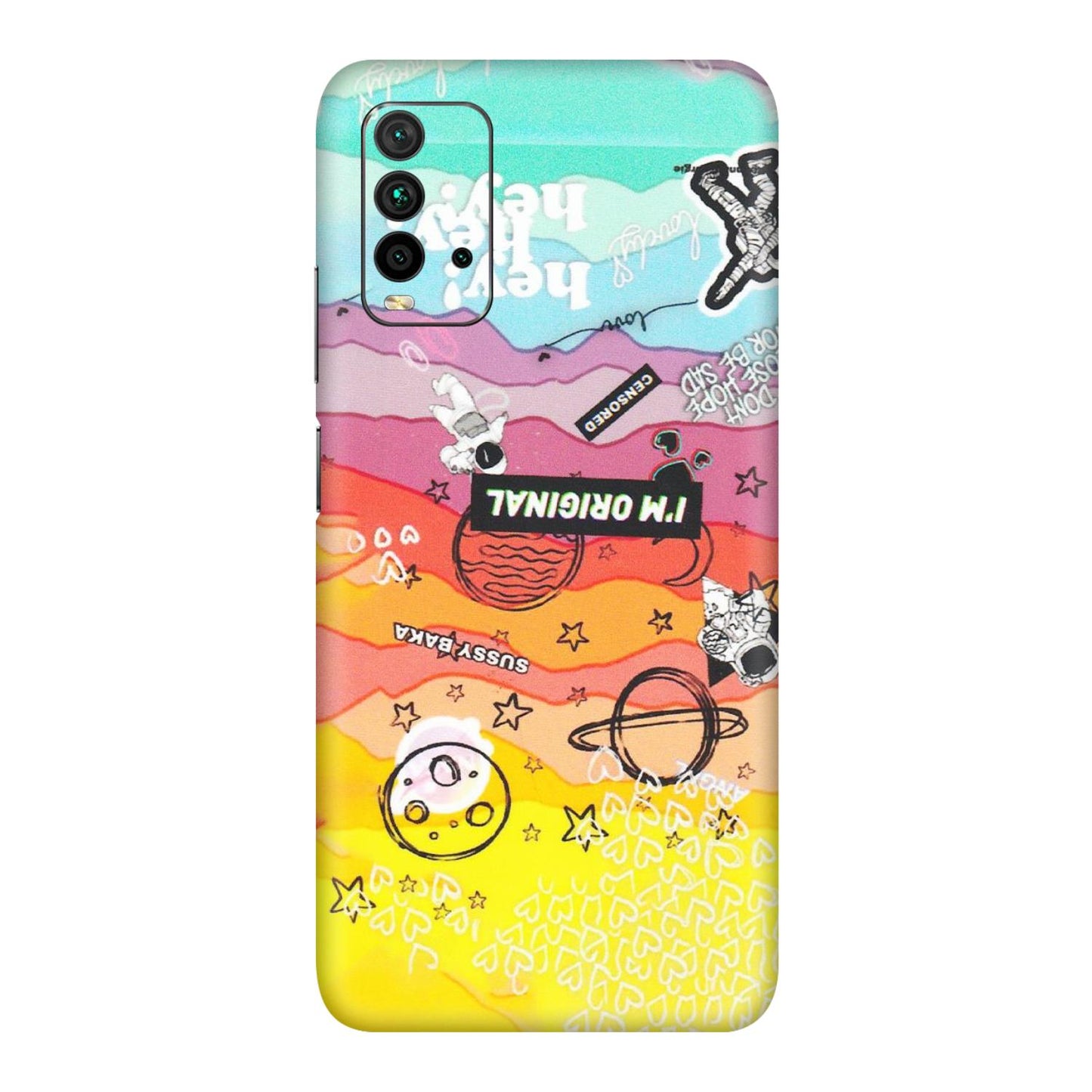 Xiaomi Redmi Phone Skins (All Models) - The Original Astronaut - Matte Finish (M-79) Redmi 9 Power