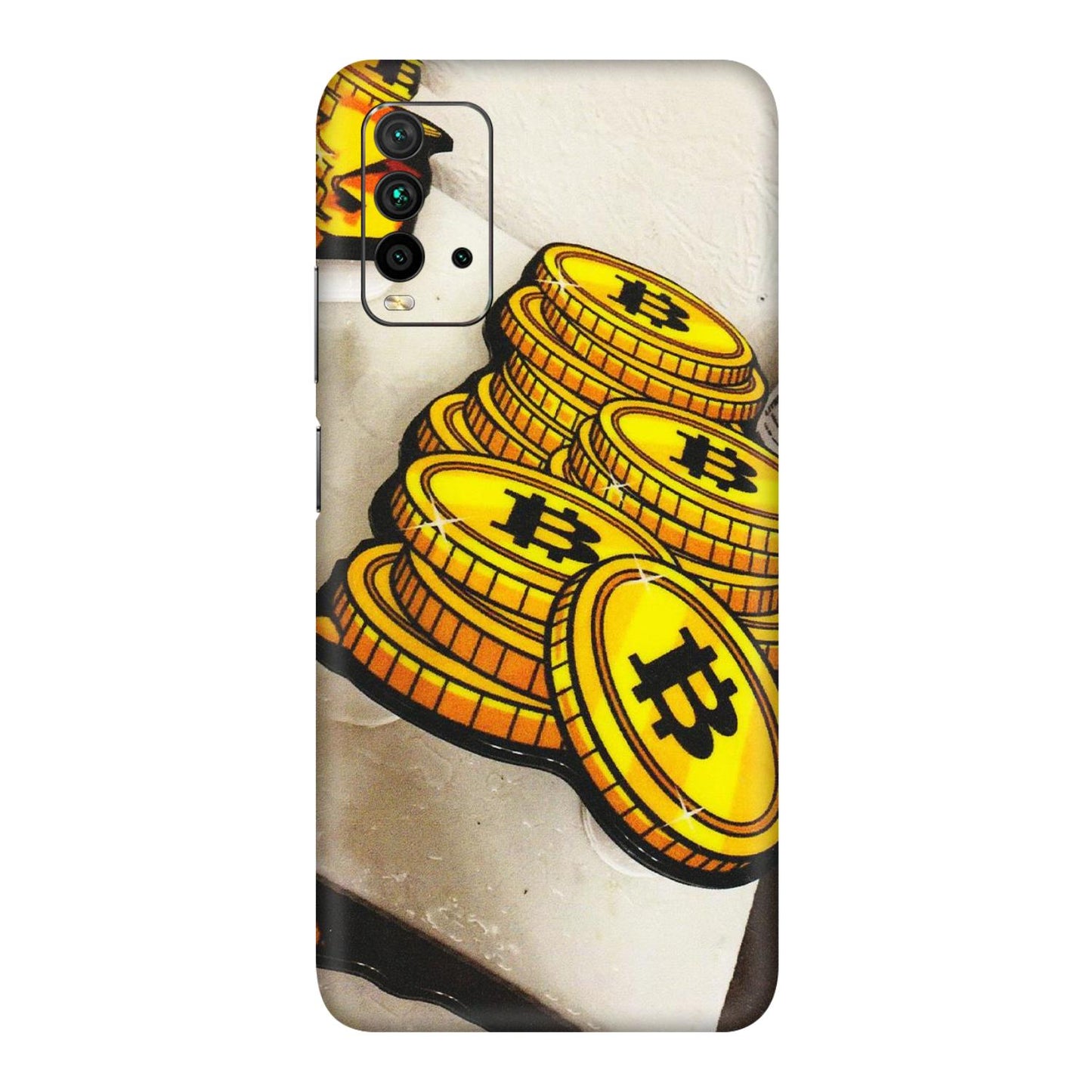 Xiaomi Redmi Phone Skins (All Models) - Billionaire Bitcoin Collection - Matte Finish (M-92) Redmi 9 Power