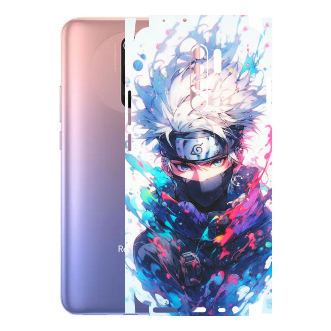 Xiaomi Redmi Phone Skins (All Models) - Naruto Face Mask - Matte Finish (M-03) Redmi 9 Prime
