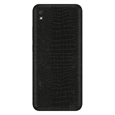 Xiaomi Redmi Phone Skins (All Models) - Snake Leather Black - 3D Embossed Finish (L-107) Redmi 9i