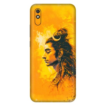 Xiaomi Redmi Phone Skins (All Models) - Shiv Shakti - 3D Embossed Finish (L-14) Redmi 9i