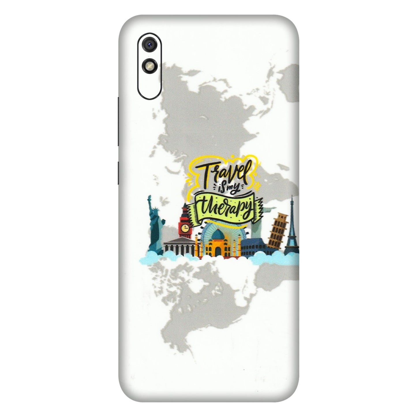 Xiaomi Redmi Phone Skins (All Models) - Travel Therapy - 3D Embossed Finish (L-199) Redmi 9i