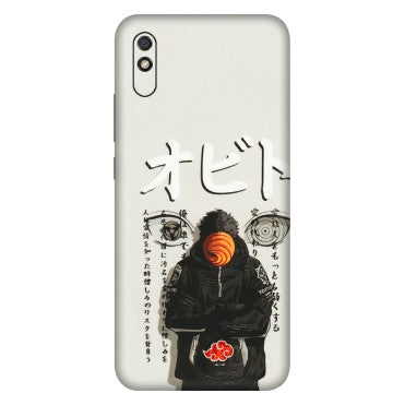 Xiaomi Redmi Phone Skins (All Models) - Obito Anime Eye - 3D Embossed Finish (L-19) Redmi 9i
