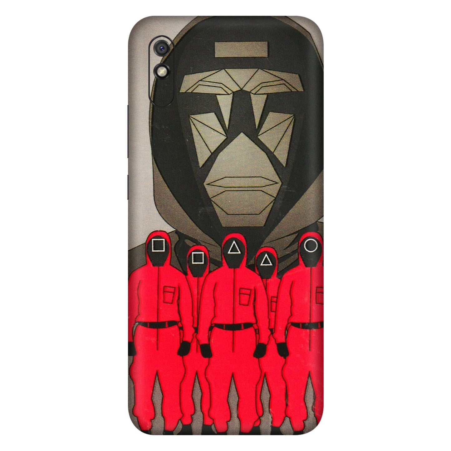 Xiaomi Redmi Phone Skins (All Models) - Squid Game Hero - 3D Embossed Finish (L-245) Redmi 9i