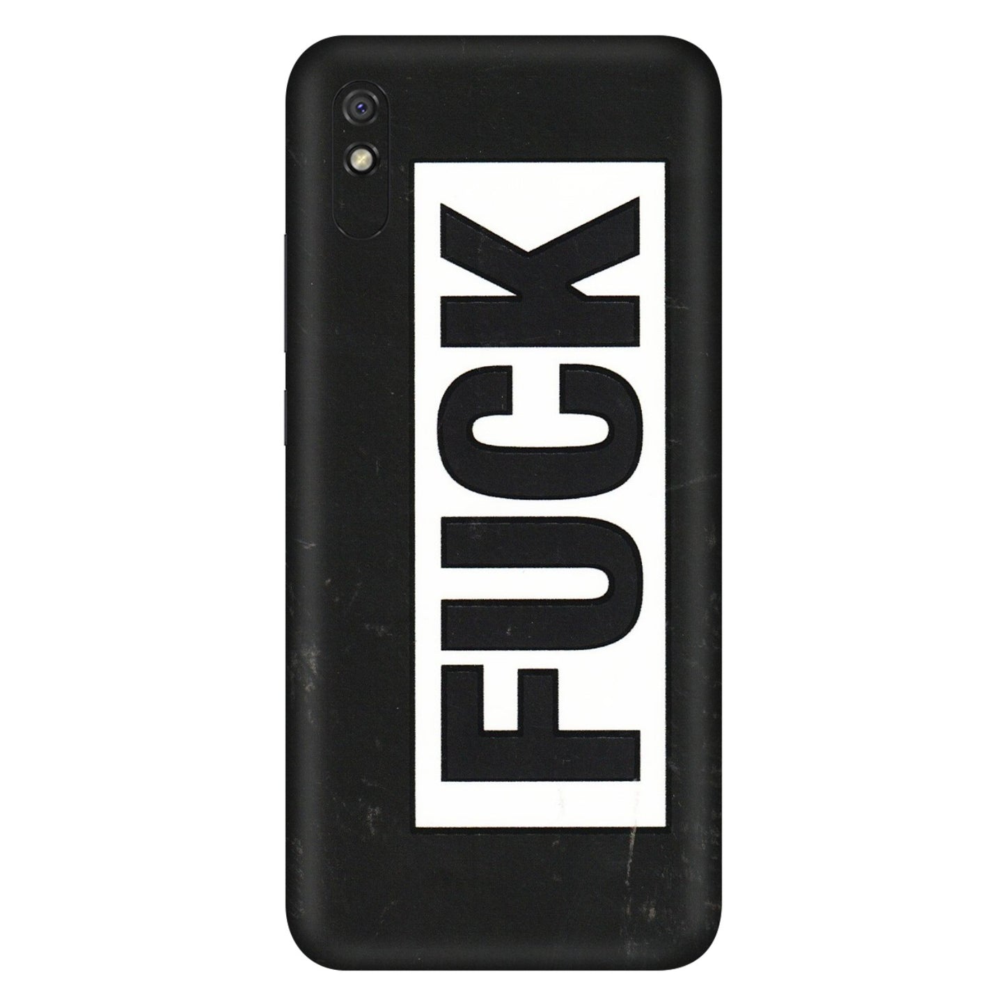 Xiaomi Redmi Phone Skins (All Models) - The F Word - 3D Embossed Finish (L-255) Redmi 9i
