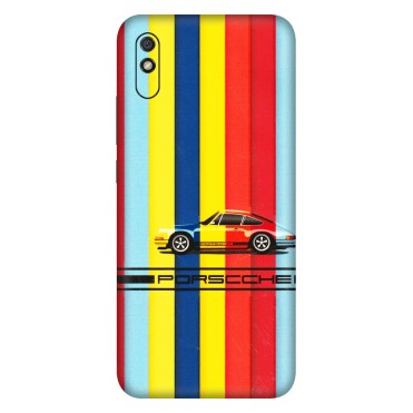 Xiaomi Redmi Phone Skins (All Models) - Multicolour Porche - 3D Embossed Finish (L-39) Redmi 9i