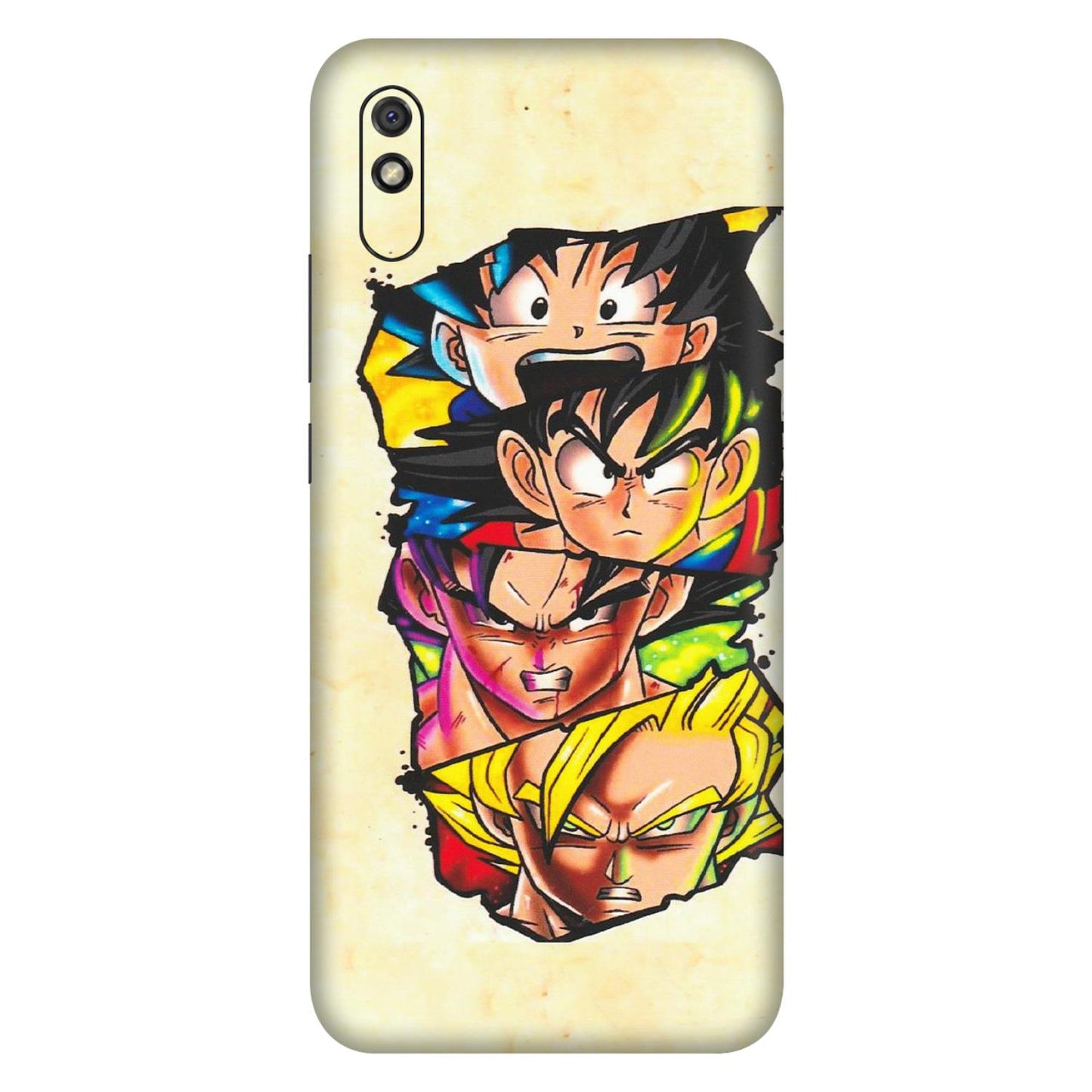 Xiaomi Redmi Phone Skins (All Models) - Angry Multi Anime - Matte Finish (M-113) Redmi 9i