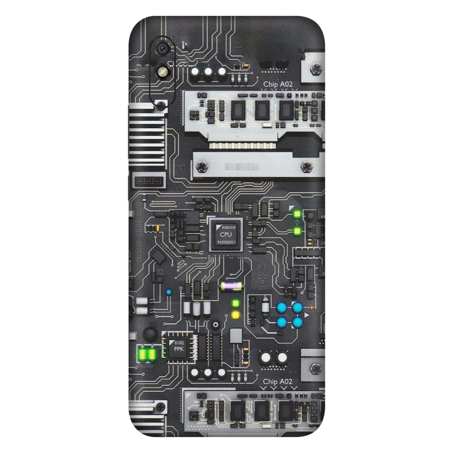 Xiaomi Redmi Phone Skins (All Models) - Motherboard Internals - Matte Finish (M-135) Redmi 9i