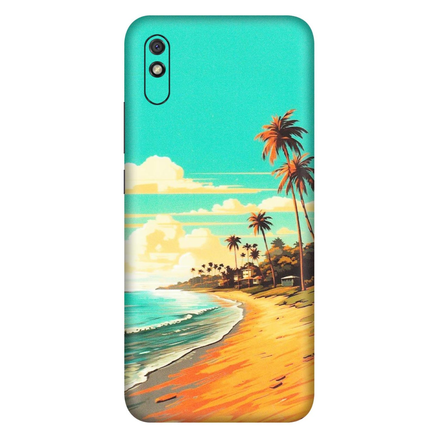 Xiaomi Redmi Phone Skins (All Models) - Miami Beach - Matte Finish (M-136) Redmi 9i