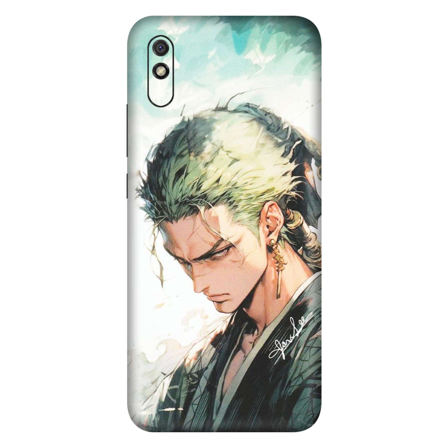 Xiaomi Redmi Phone Skins (All Models) - Pirate Hunter One Piece Anime - Matte Finish (M-157) Redmi 9i