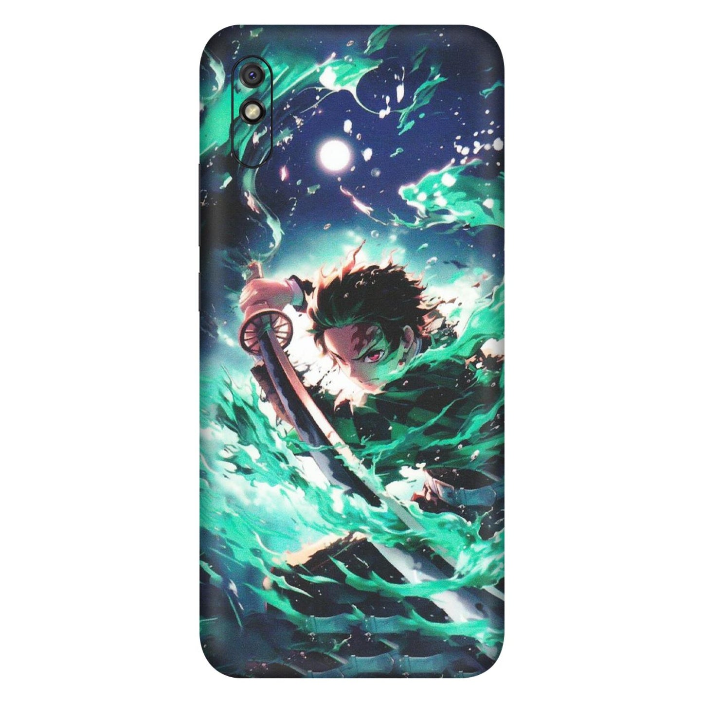 Xiaomi Redmi Phone Skins (All Models) - Sword Fighter Anime - Matte Finish (M-29) Redmi 9i
