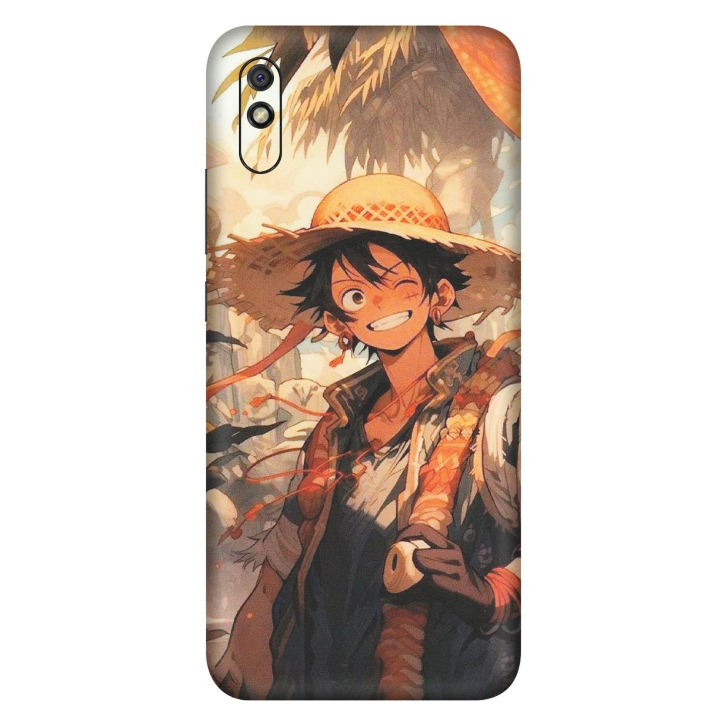 Xiaomi Redmi Phone Skins (All Models) - Anime Character Smile - Matte Finish (M-33) Redmi 9i