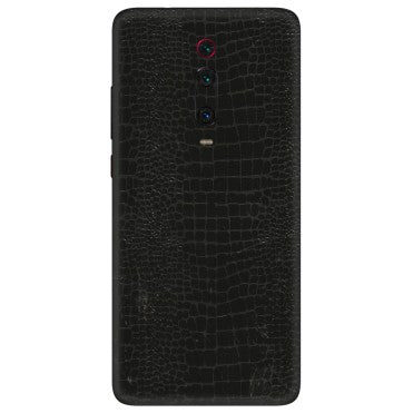 Xiaomi Redmi Phone Skins (All Models) - Snake Leather Black - 3D Embossed Finish (L-107) Redmi K20 Pro