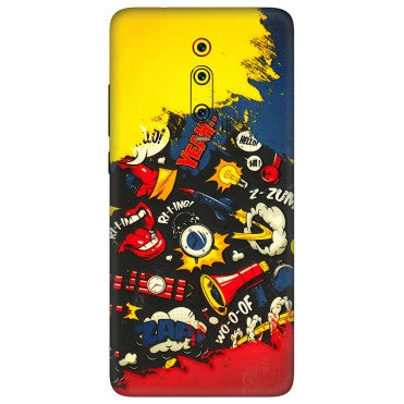 Xiaomi Redmi Phone Skins (All Models) - Pacific Doodle Art - 3D Embossed Finish (L-120) Redmi K20 Pro