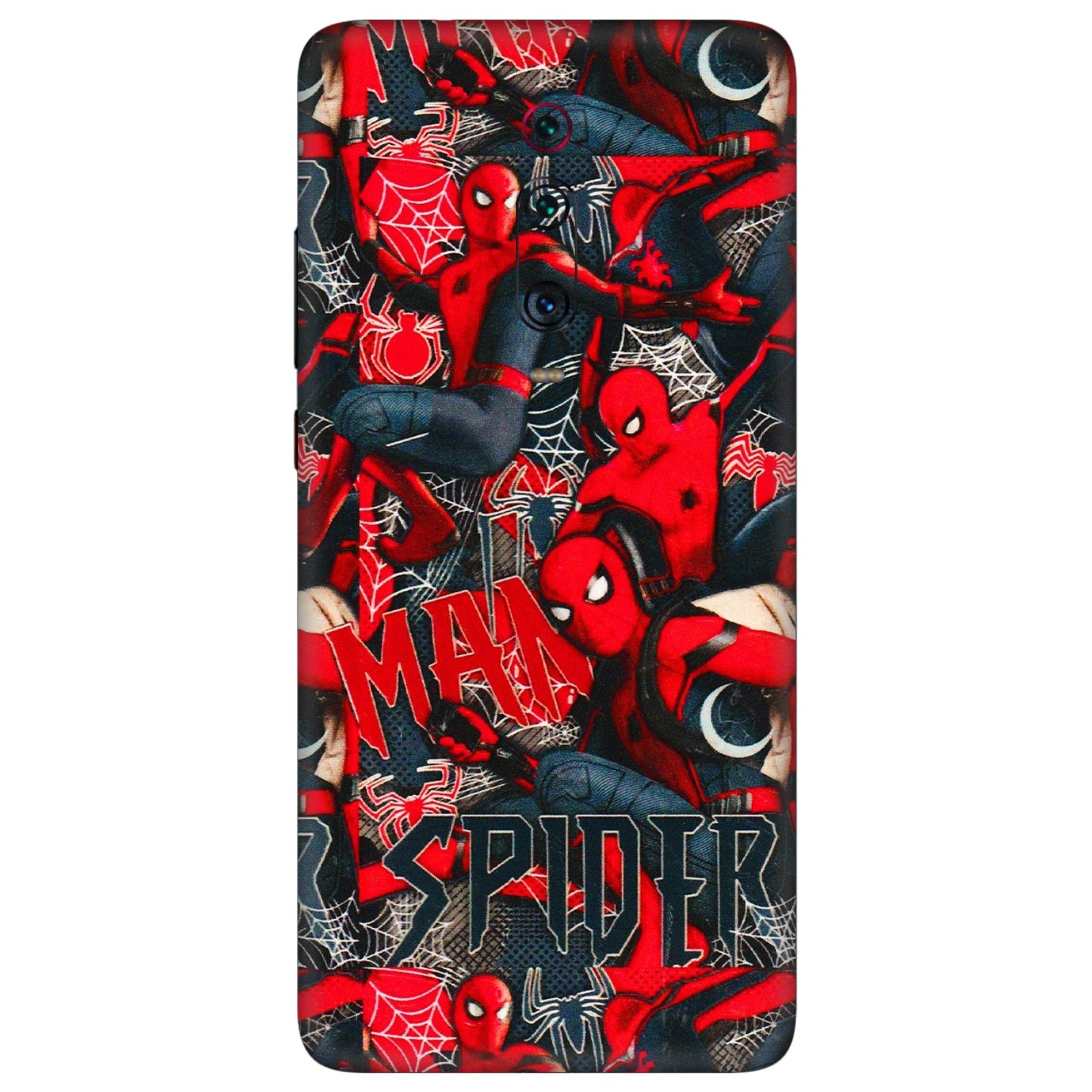Xiaomi Redmi Phone Skins (All Models) - SpiderMan Cool - 3D Embossed Finish (L-188) Redmi K20 Pro
