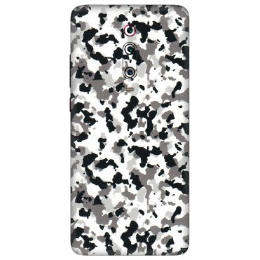 Xiaomi Redmi Phone Skins (All Models) - White Black Camouflage - 3D Embossed Finish (L-18) Redmi K20 Pro