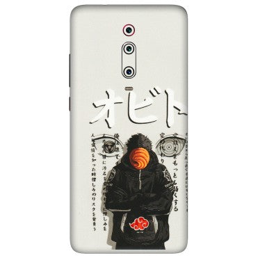 Xiaomi Redmi Phone Skins (All Models) - Obito Anime Eye - 3D Embossed Finish (L-19) Redmi K20 Pro