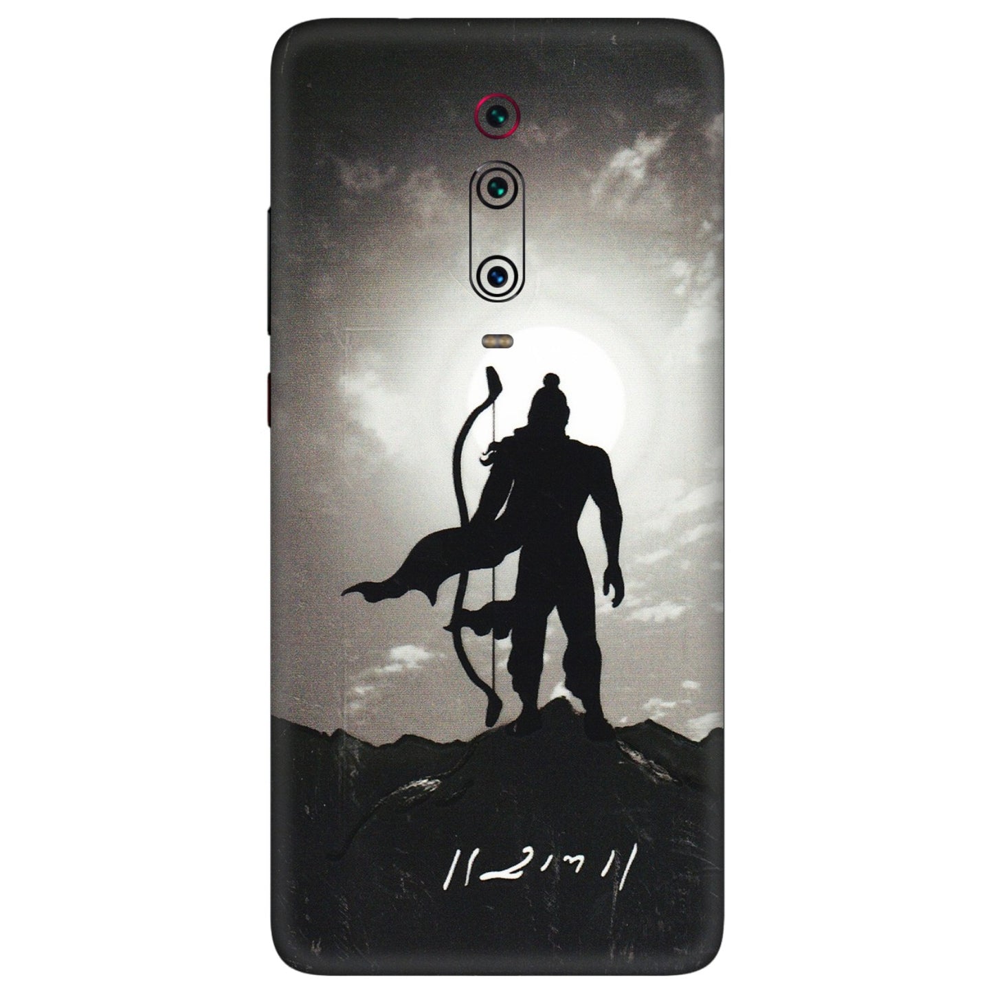 Xiaomi Redmi Phone Skins (All Models) - Jai Siya Ram - 3D Embossed Finish (L-200) Redmi K20 Pro