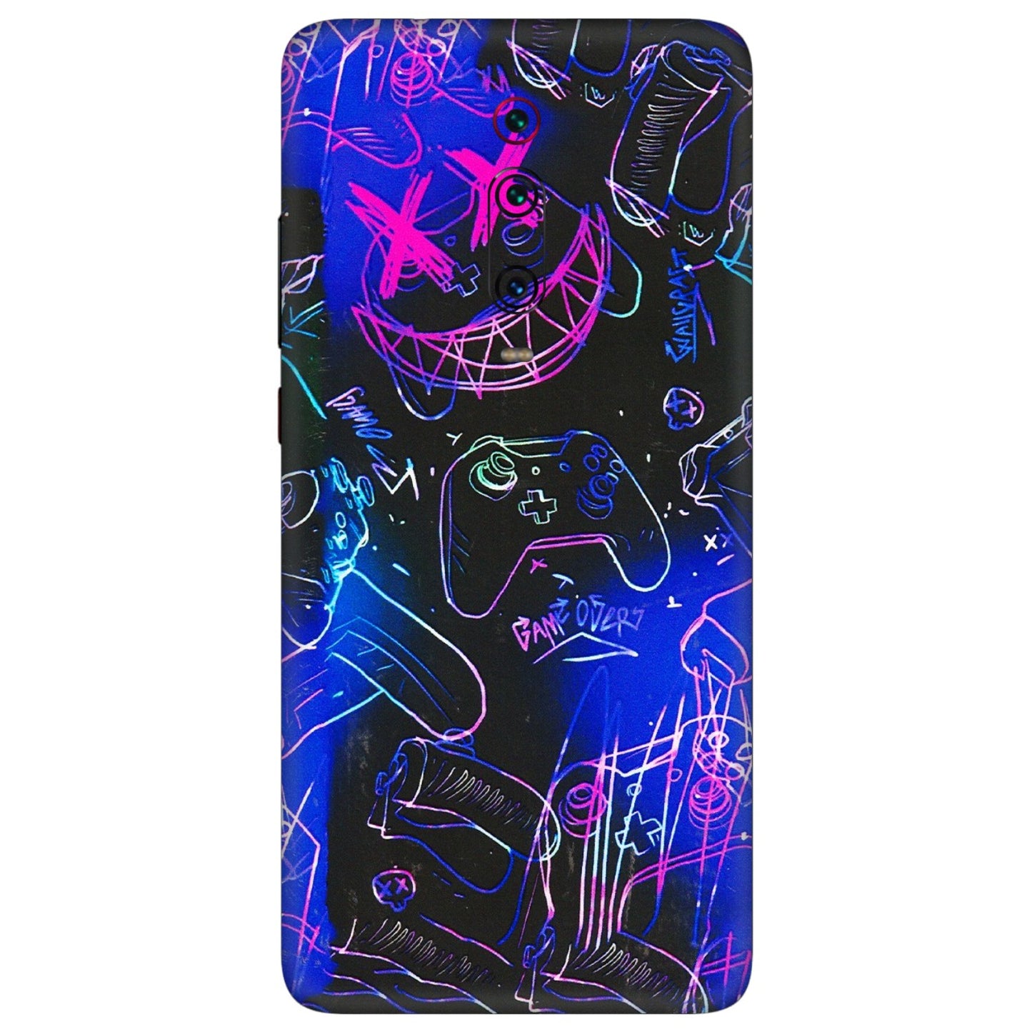 Xiaomi Redmi Phone Skins (All Models) - Gamers Paradise - 3D Embossed Finish (L-258) Redmi K20 Pro