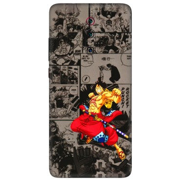 Xiaomi Redmi Phone Skins (All Models) - One Piece Rocket Punch Manga - 3D Embossed Finish (L-25) Redmi K20 Pro