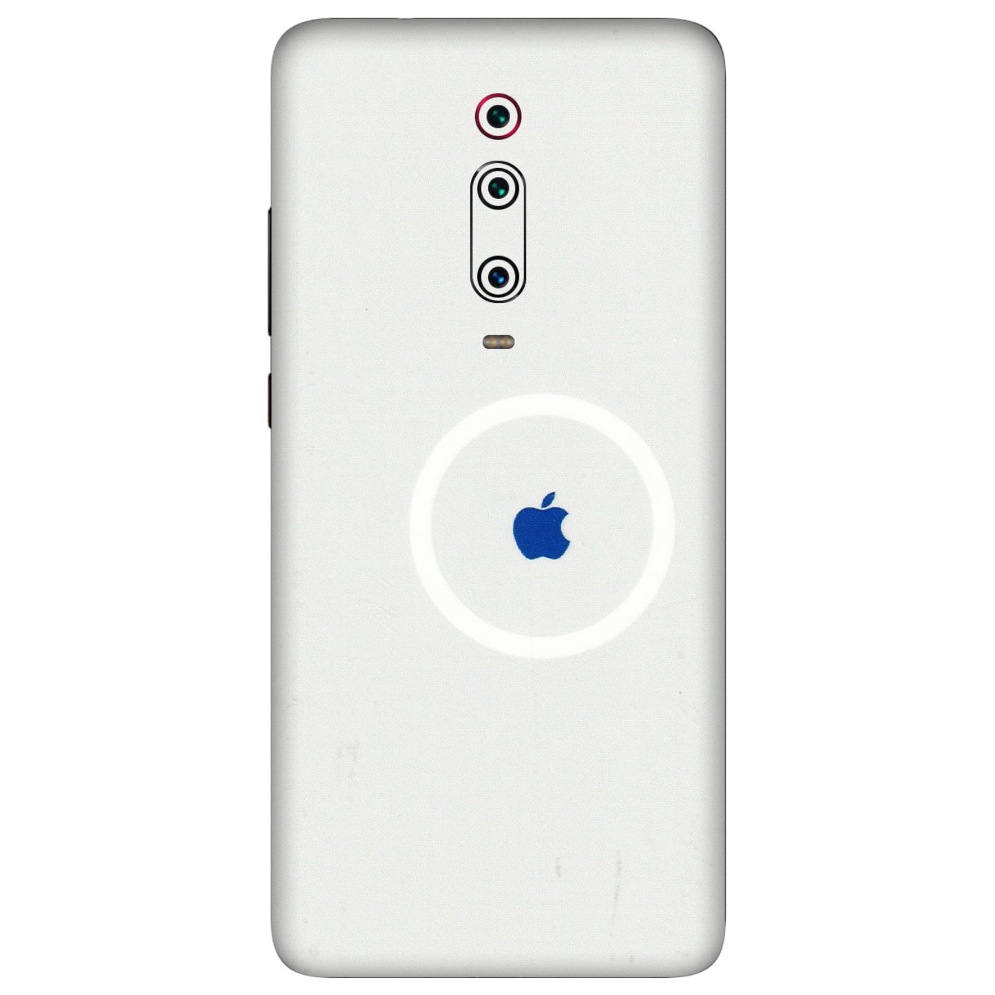 Xiaomi Redmi Phone Skins (All Models) - iPhone Magsafe Logo - 3D Embossed Finish (L-320) Redmi K20 Pro
